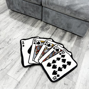 Cards Rug (Royal Flush)