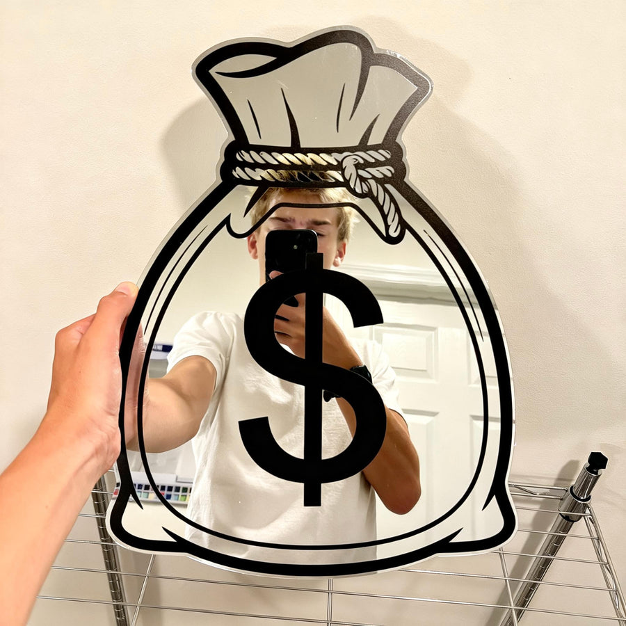 Money Bag Mirror