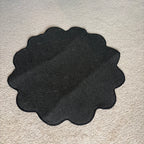 Brown Flower Rug