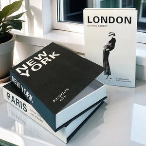 Libros Decorativos de Ciudades