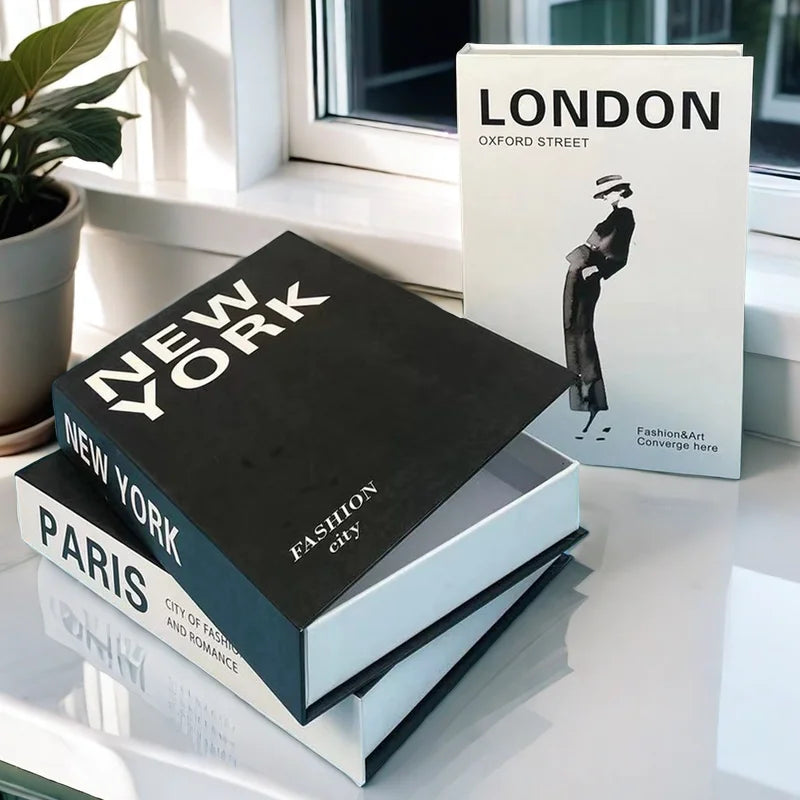 City Book Decor