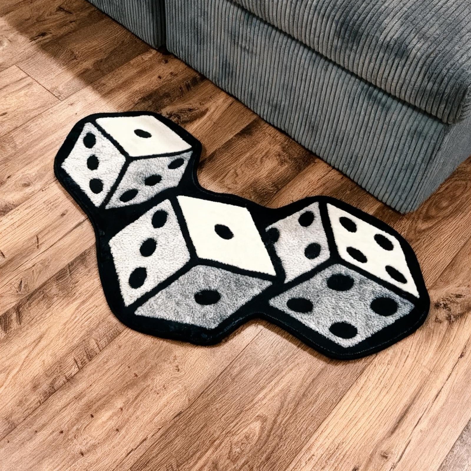3 Dice Rug