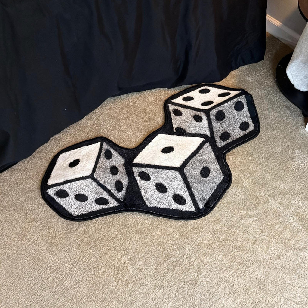 3 Dice Rug