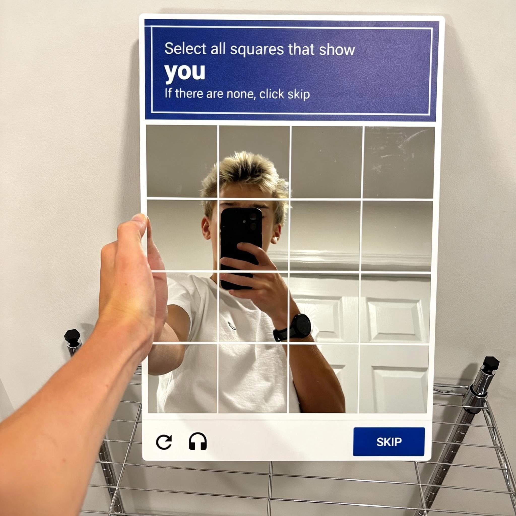 "Select All Squares" Captcha Mirror